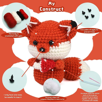 🧶 KOMORE – DIY Crochet Kits for Beginners | Create Your Own Adorable Yarn Friends